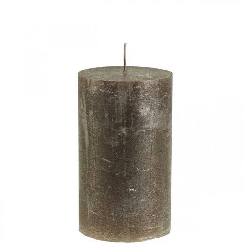 daiktų Stulpinės žvakės vienspalvės žvakės varinės 70x120mm 4 vnt