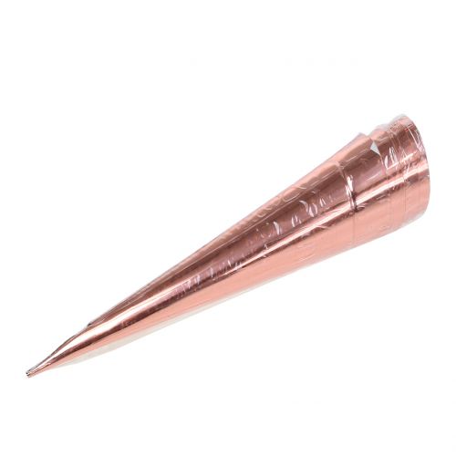 Floristik24 Žvakidė varinė Ø4,5cm H14cm 8vnt