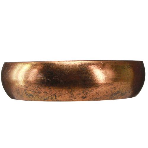 daiktų Žvakidėžės dubuo 4 lazdelių žvakėms senovinės išvaizdos bronzos Ø22cm