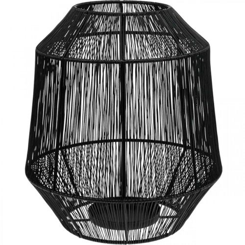 Žvakidė Black Deco Lantern Wire Basket Ø24cm H28cm