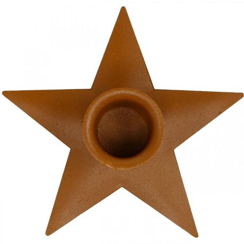 daiktų Žvakidės žvakės Advento žvaigždė rudos Ø9,5cm 4vnt