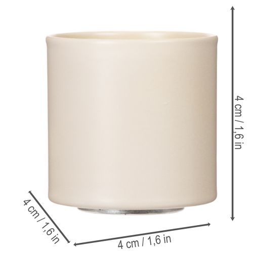 Magnetiniai žvakidės storoms, kūginėms žvakėms (4 cm), 4 vnt. | Floristik24.lt