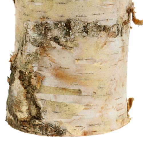 Floristik24 Žvakidė beržas Ø8cm H14cm