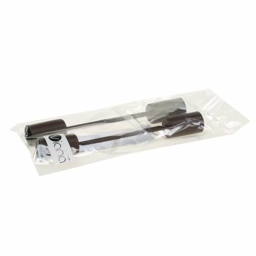 daiktų Žvakių laikiklis lazdinėms žvakėms rudos Ø2,3cm H14cm 4 vnt