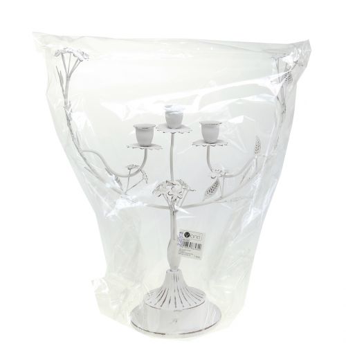 Floristik24 Vintažinė žvakidė 34cm H38cm
