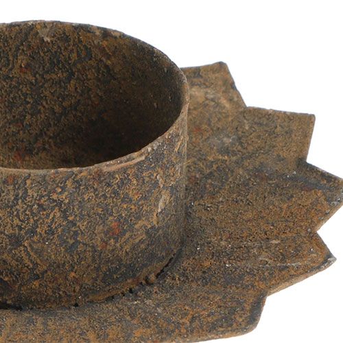 daiktų Žvakių laikiklis arbatinės žvakidės laikikliui klijuoti rudas H8,5cm 4vnt