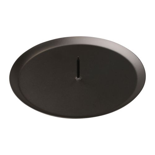 daiktų Žvakių laikiklis užkimšimui Advent juodo metalo Ø10cm 4 vnt