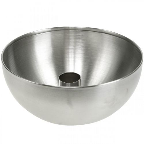 daiktų Žvakidė sidabrinė žvakidė metalinė Ø15 H7,5cm