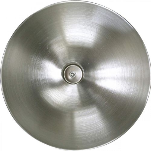 daiktų Žvakidė sidabrinė žvakidė metalinė Ø15 H7,5cm