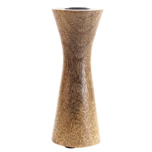 daiktų Žvakidė Modernus Žvakidėlis Mediena Natūralus Ø6cm H16cm
