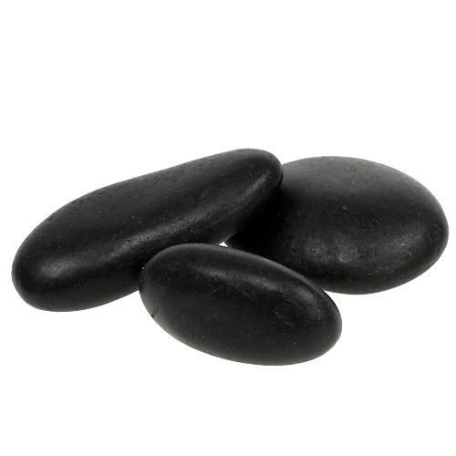 Floristik24 Akmenukai juodi 4cm - 7cm 1kg