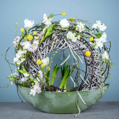 Floristik24 Vyšnių žiedų šakelė balta dirbtinė 103 cm