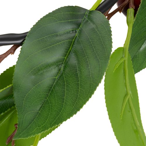 daiktų Dirbtinė girlianda su vyšniomis. Puikiai tinka natūraliam kambario dekoravimui. Gėlių imitacija. 160 cm.