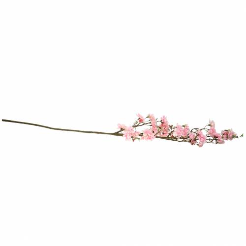 Floristik24 Vyšnių žiedų šakelė rožinė 105cm