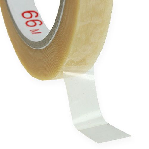 Floristik24 Lipni juosta 12mm x 66m PVC neutrali 12 vnt