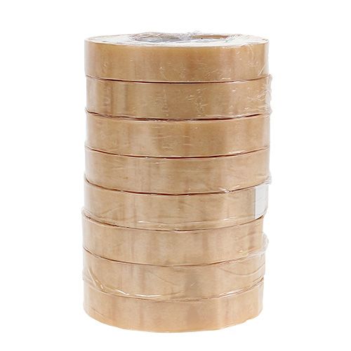 daiktų Lipni juosta 19mm x 66m PVC neutrali 8 vnt