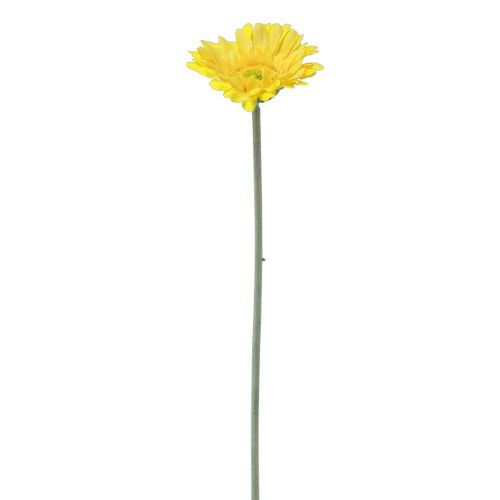 Floristik24 Dirbtinės gėlės Gerbera geltona 45cm