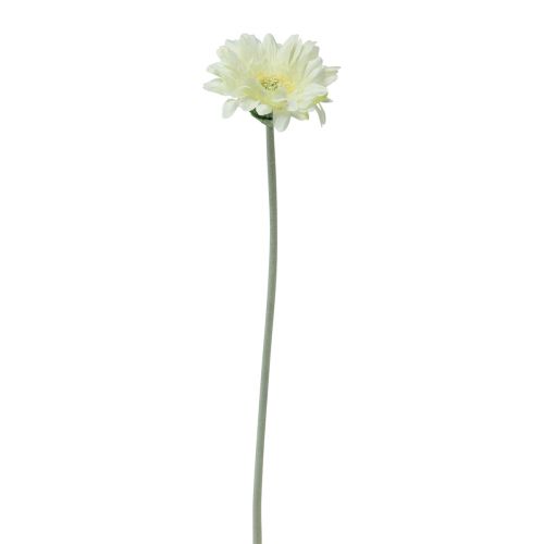 daiktų Dirbtinės gėlės Gerbera Balta 45cm