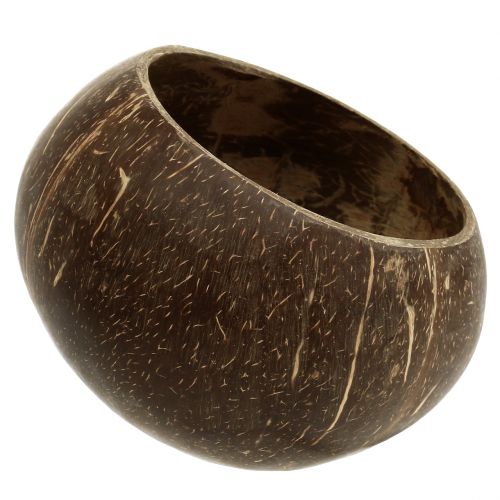 Floristik24 Kokoso kevalai poliruoti natūralūs 5 vnt