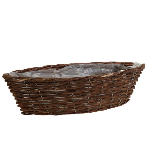 Floristik24 Basket Pintas augalų krepšelis augalų valtis L44cm H11cm