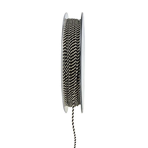 Floristik24 Virvelė ruda-balta 1mm 25m