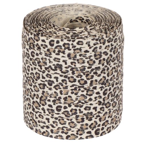Dovanų juostelė leopardo raštu