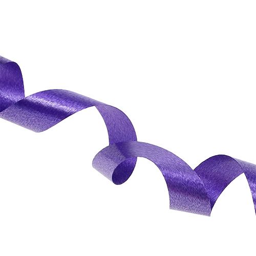 daiktų Garbanojimo juostelė violetinė 10mm 250m