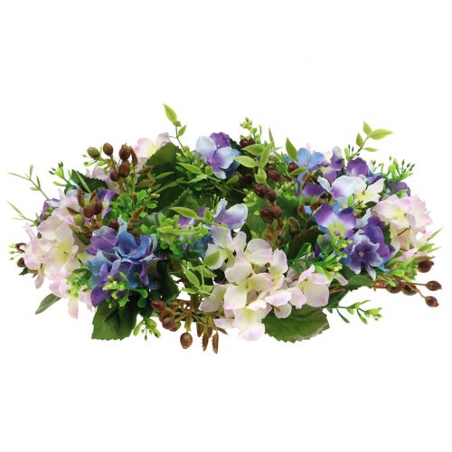 daiktų Vainikas Hortenzija/Uogos Violetinė Ø30cm