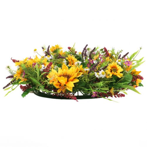Floristik24 Saulėgrąžų vainikas Ø40cm