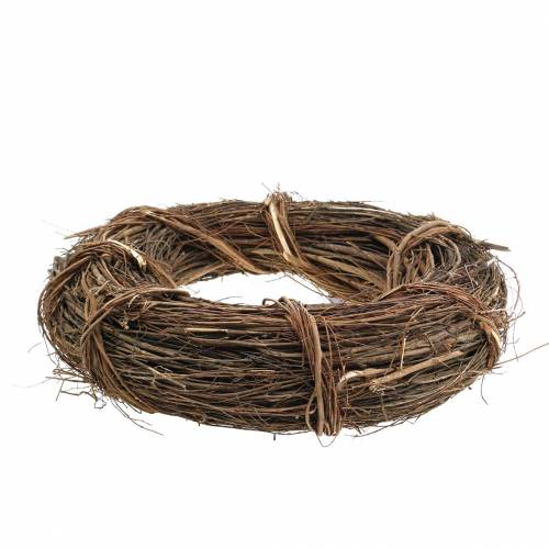 Floristik24 Dekoratyvinis vainikas gluosnis Ø40cm gamta