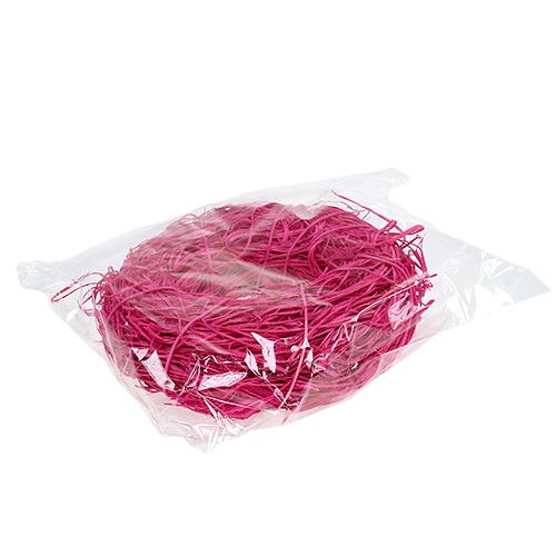 Floristik24 Rotango vainikas Ø20cm rožinis 1vnt