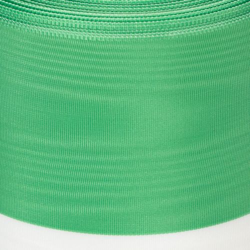 Muaro vainiko juostelė 125 mm x 25 m žalia ir balta spalvos, taftos austa juostelė, tautinė juostelė, dekoratyvinė juostelė | Floristik24.lt