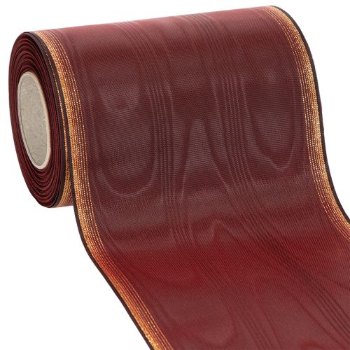 Vainiko juostelė Moiré 150mm Bordo taftos juostos puošmena pirkti | Floristik24.lt