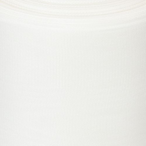 Balta vainiko juostelė, aukštos kokybės, 75 mm x 25 m - dekoratyvinė juostelė floristikai ir laidotuvių apeigoms, idealiai tinka spaudai. | Floristik24.lt