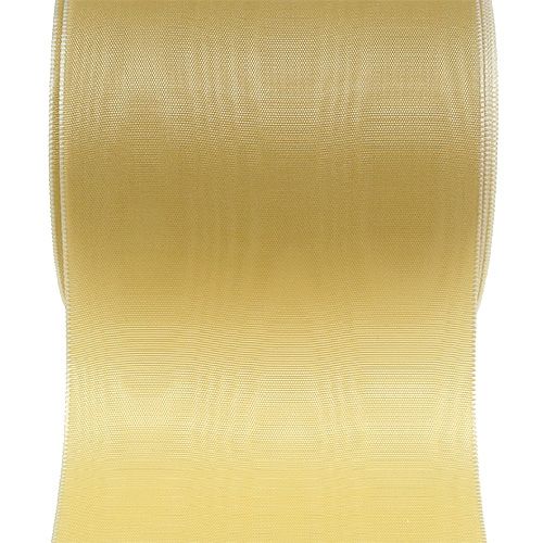 Floristik24 Vainiko juostelė auksinė 100mm 25m