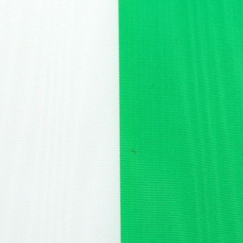 daiktų Vainiko juostelės Muaro žalia-balta 100mm 25m