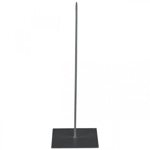 Floristik24 Vainikų laikiklis juodas metalinis vainiko stovas H30cm