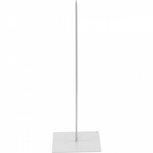 Floristik24 Vainikų laikiklis baltas metalinis vainiko stovas H30cm