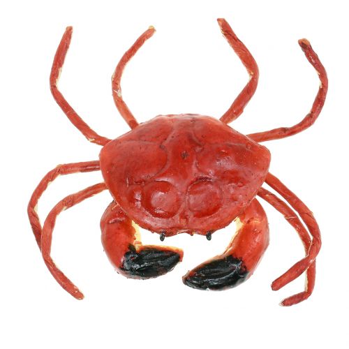 daiktų Deco vėžys raudonas 15cm