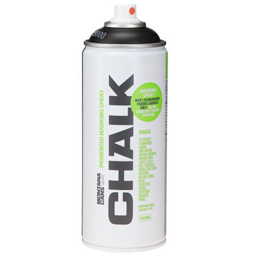 daiktų Kreidos purškiklis Black Marking Spray Montana 400ml