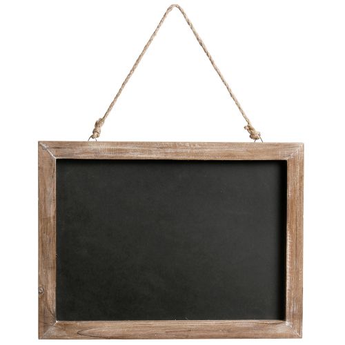 Floristik24 Lenta vintažinei medinei lentai pakabinti natūrali 40×30cm