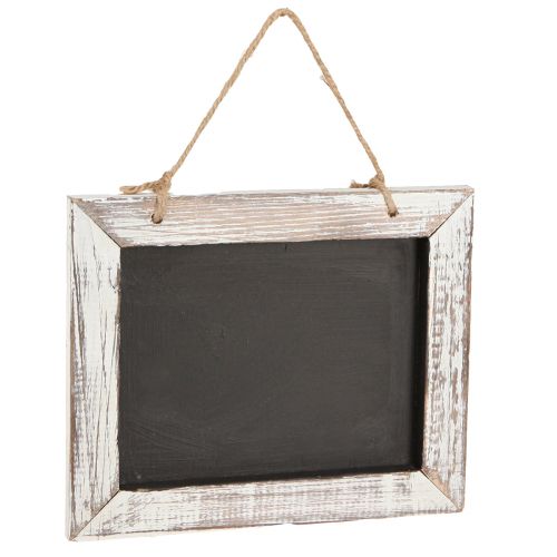 daiktų Lenta vintage juodai balta pakabinimui 24,5×20cm 2vnt
