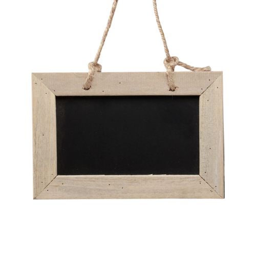 Floristik24 Lentelės kabinti medinę lentą natūrali 15x10cm 5vnt