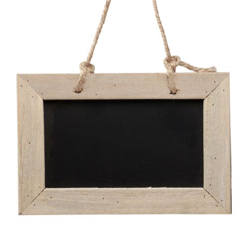 Floristik24 Lentelės kabinti medinę lentą natūrali 20×15cm 5vnt