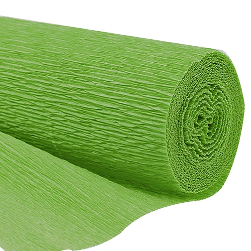 Floristas Krepinio popieriaus žolė Žalia 50x250cm