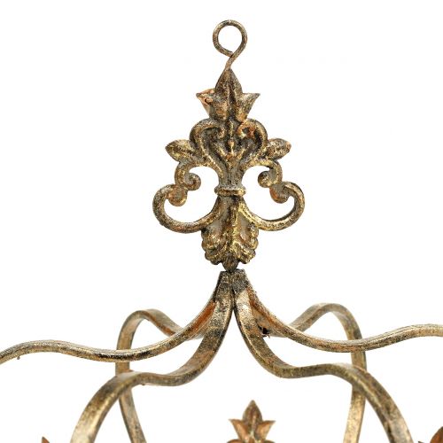 Floristik24 Karūnos aukso antikvarinis Ø17,5cm H22,5cm