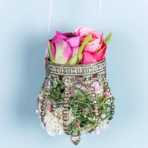 Floristik24 Karūna senovinis auksas Ø11cm H13cm