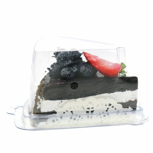 Floristik24 Dirbtinis šokoladinis pyragas 10cm