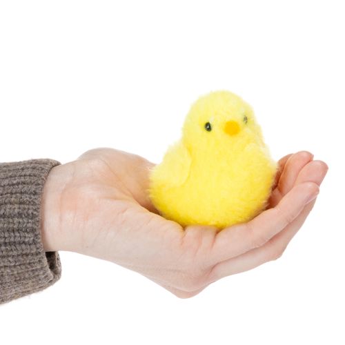 daiktų Dekoratyviniai viščiukai, puikiai tinkantys Velykų šventėms svetainėje ar sode, 7 cm, 6 vnt.