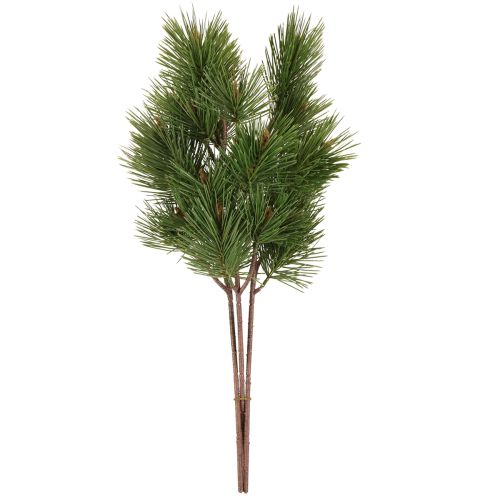 daiktų Dirbtinės pušies šakos Kalėdinės šakos žalios 53 cm 3 vnt.